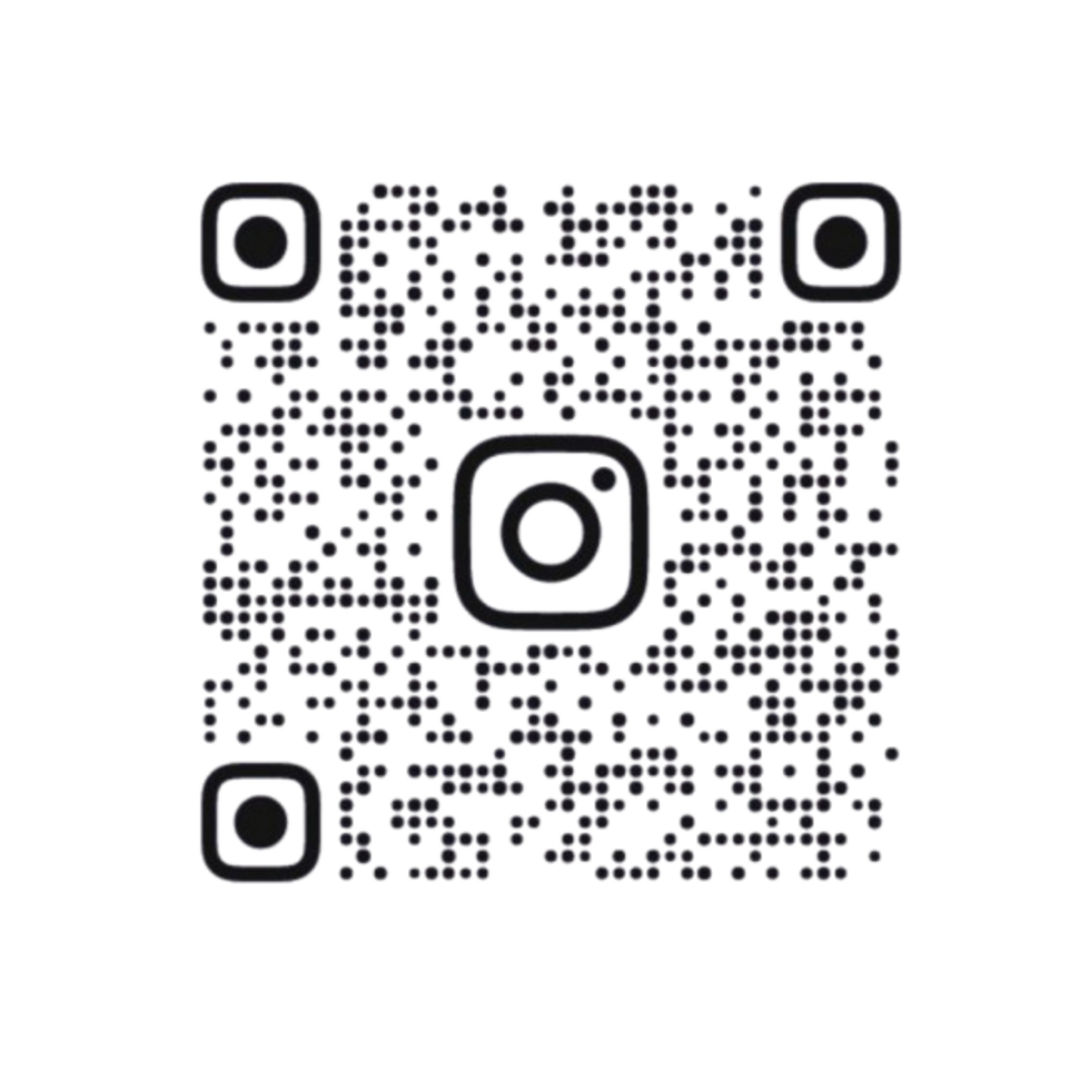 QR code linking to the Treats by Tia's Place Instagram